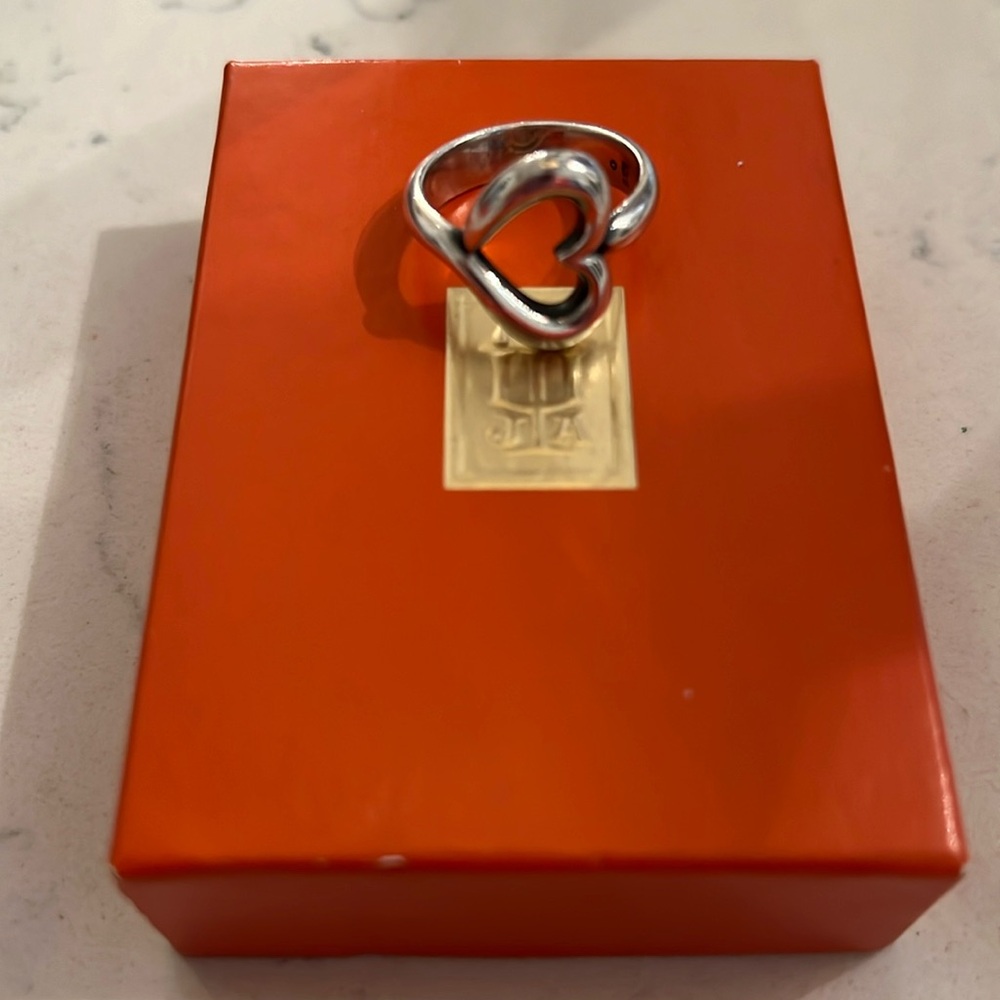James Avery heart ring